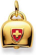 Natsumi Schmuck Anhänger Kuhglocke Gelbgold 18K/750 (750/18 K Gelbgold)