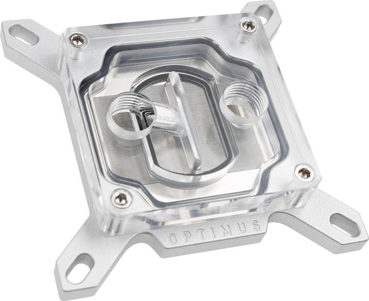 Image du produit Optimus Foundation CPU Block- Intel LGA 1700, argenté / nickelé