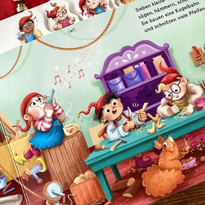 Immagine prodotto Sette piccoli elfi di Natale