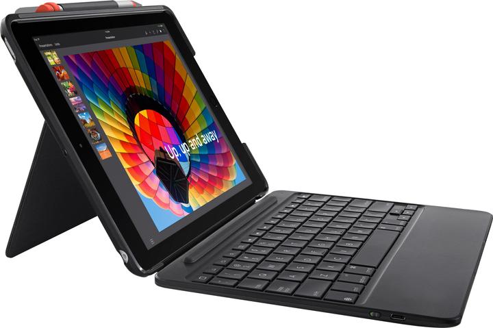Logitech Combo sottile (DE, iPad (5° gene), iPad 2018 (6° gene))
