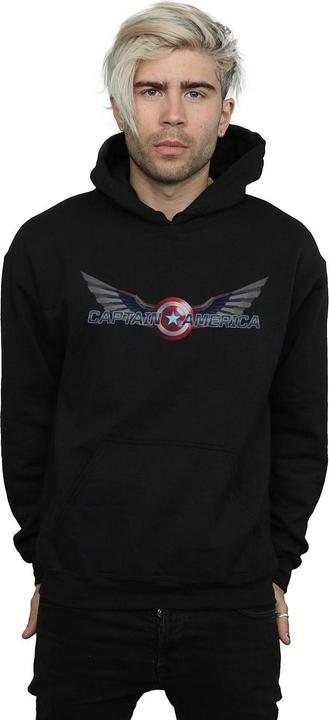 Produktbild Falcon And The Winter Soldier Captain America Logo Kapuzenpullover (M)