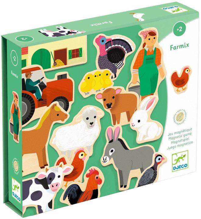Produktbild Djeco Farmix (24 x)