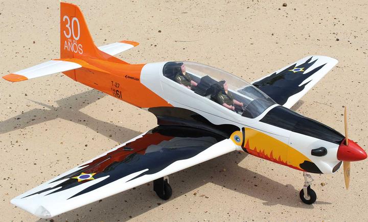 Image du produit Seagull Models SG-Models ) Embraer T-27 Tucano 85" 35-40cc SANS train d'atterrissage rétractable (Hélicoptère à l'échelle)