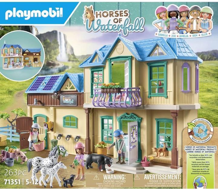 Image du produit Playmobil Ranch de la cascade (71351)