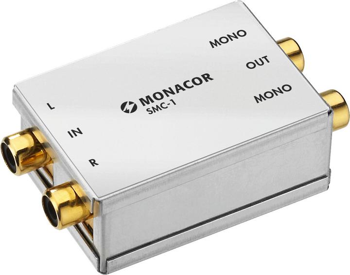 Immagine prodotto Monacor Stereo-Mono-Convertitore (Splitter audio)