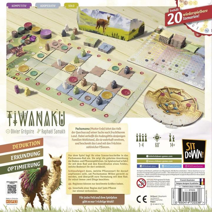 Immagine prodotto Tiwanaku (Tedesco)