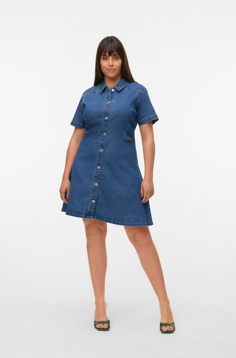 Actual product image Vero Moda VMCAMANDA Kurzes Kleid Jeanskleid (48)