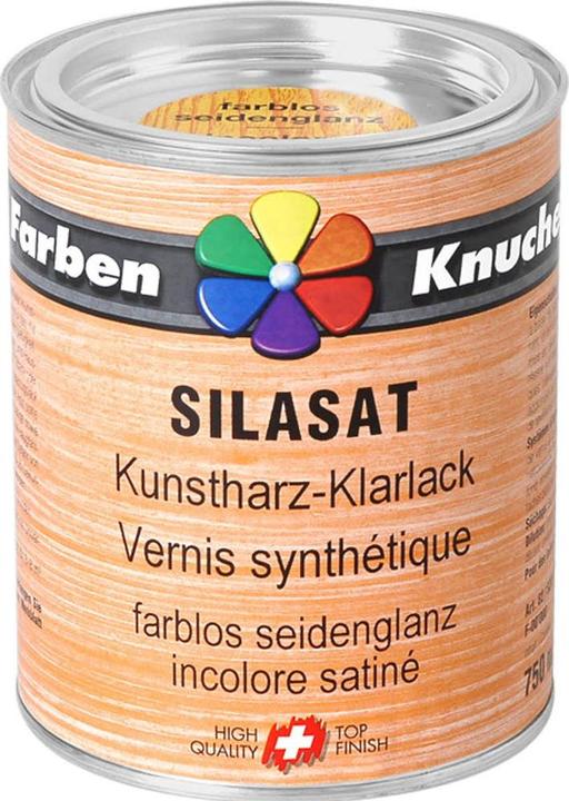 Image du produit Knuchel Résine synthétique satinée Silasat (Transparent, 0.13 l)