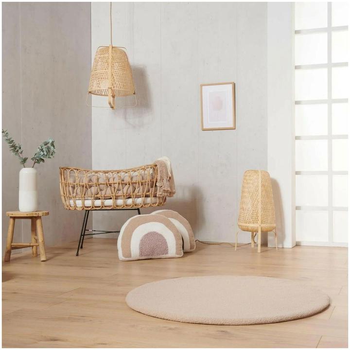 Image du produit nordic coast company Tapis d'éveil Rond Teddy Beige