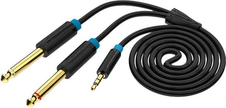 Vention 2in1 (1 m, 6.3mm jack, 3.5mm jack (AUX))