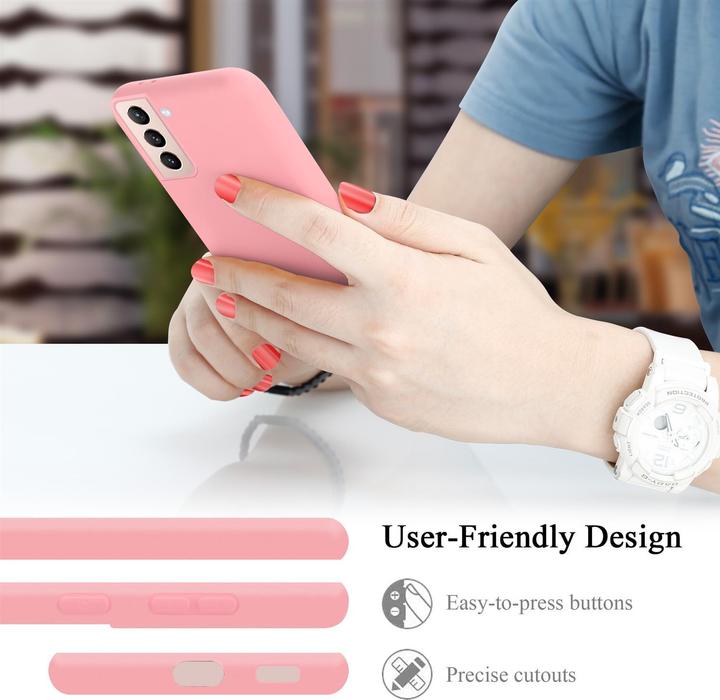 Immagine prodotto Cadorabo Copertura della cassa del silicone liquido TPU (Samsung Galaxy S21+)