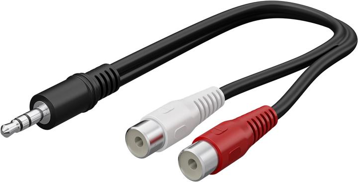 Actual product image HDgear 3.5 mm stereo jack > 2x RCA jack (0.20 m)