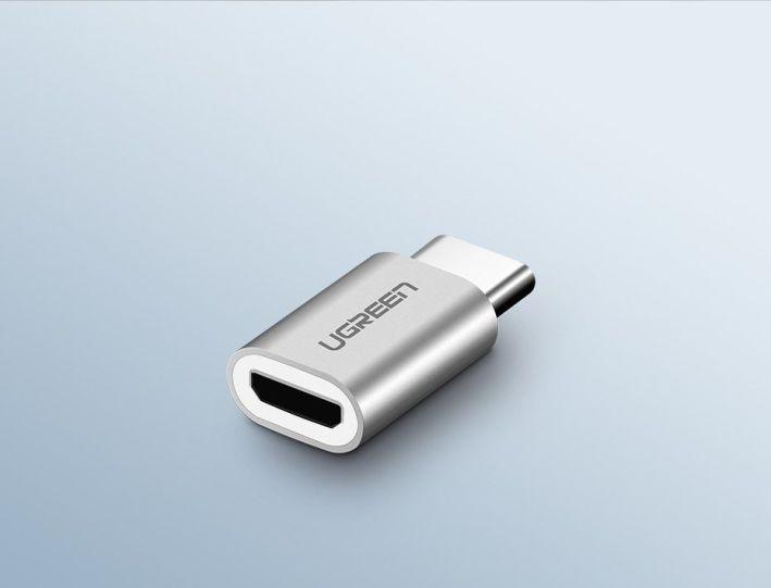 Actual product image Ugreen USB-C to Micro USB Adapter (USB Type C, Micro USB)