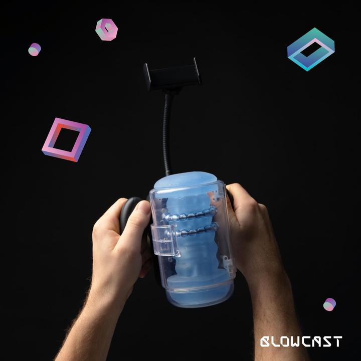 Actual product image Blowcast Wingman Plus Automatic Masturbator