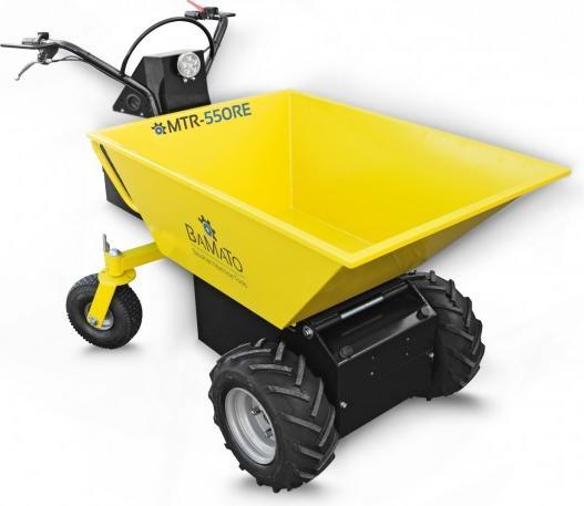 Image du produit Markmüller BAMATO - Mini Transporter MTR-550RE mit Elektroantrieb - Elektro Schubkarre (500 kg)