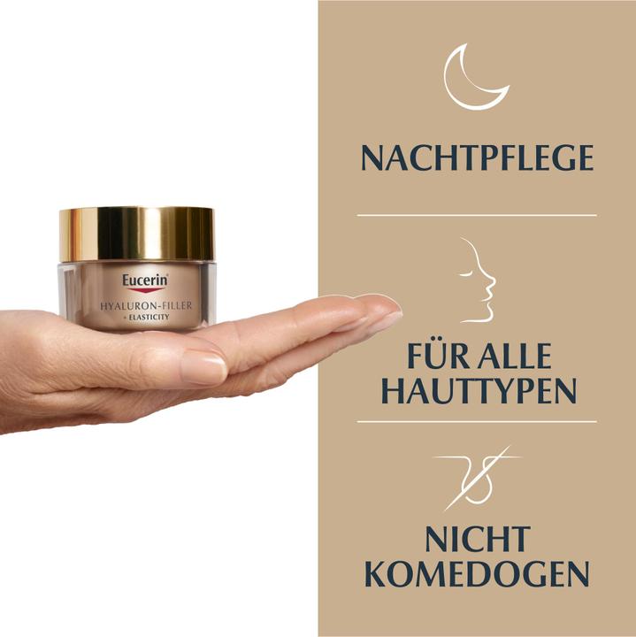 Produktbild Eucerin HYALURON-FILLER + ELASTICITY Nachtpflege (50 ml)