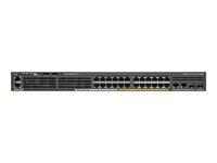 Actual product image Cisco 2960X-24TS-LL: 24 Port LAN Lite SW (24 Ports)