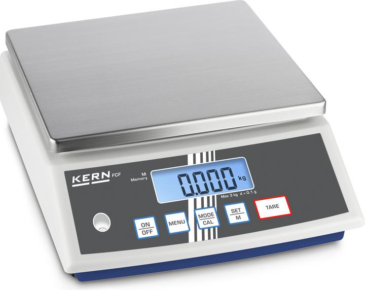 Actual product image Kern Compact bench scale versatile functions and high accuracy for industry catering