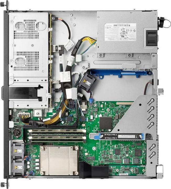 Actual product image HPE DL20 Gen10+ 1U Xeon E-2336 4xSFF s100i (Intel Xeon E-2336, 16 GB, Rack Server)