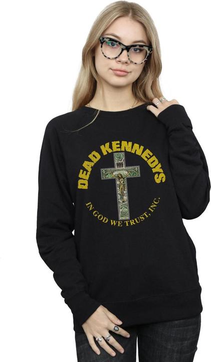 Image du produit Dead Kennedys - Sweat IN GOD WE TRUST - Femme (S)
