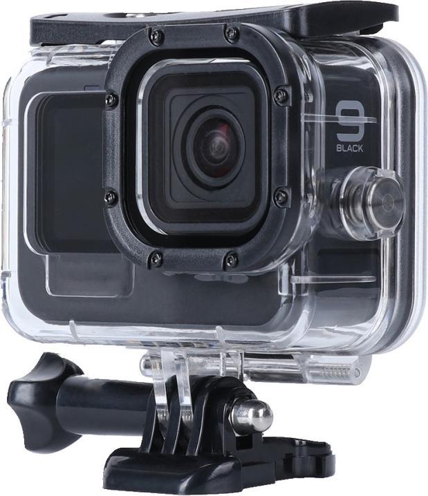 Immagine prodotto Ueli Express Custodia GoPro Hero 12 / 11 / 10 / 9 con apertura per il cavo (Hero 11 Nero, Eroe 9 nero, Hero 10 Nero, Hero 12 Nero)