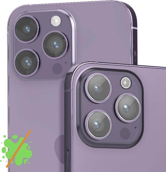 Actual product image Avizar Rear camera film, camera protection film (1 Piece, Apple iPhone 14 Pro)