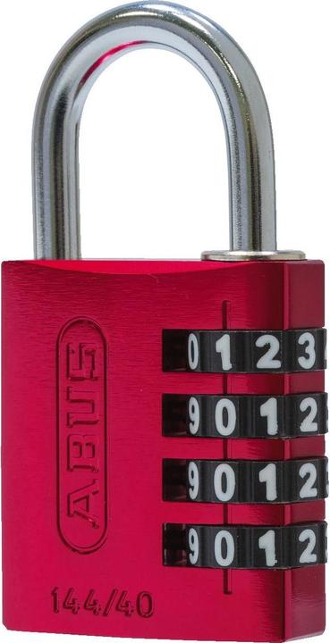 Produktbild Abus Zahlenschloss 144/40 Rot
