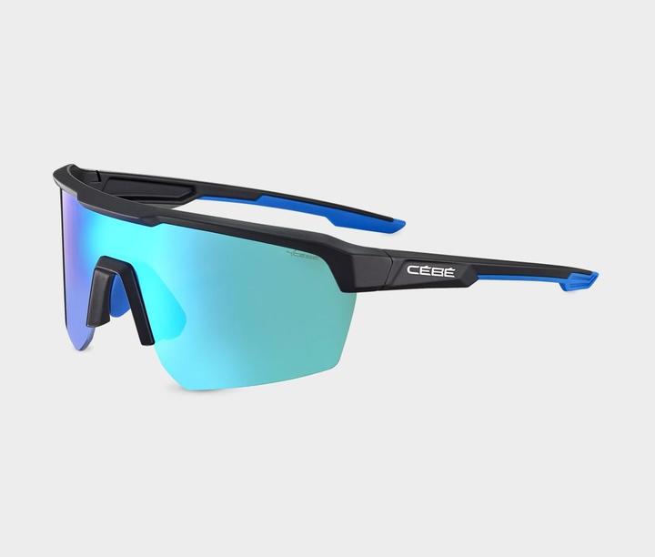 Actual product image Cebe ASPHALT LITE Black Blue Wave (Black, Multicoloured, Black)