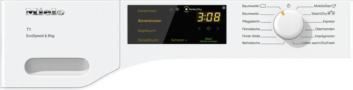 Actual product image Miele TCC560WP (8 kg, Left)