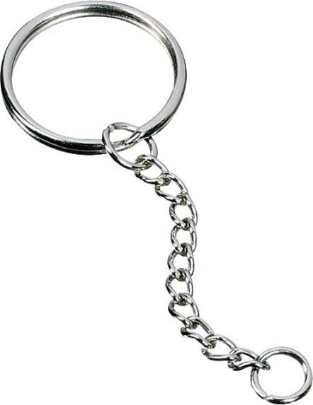Knorr Prandell Key ring split ring with chain