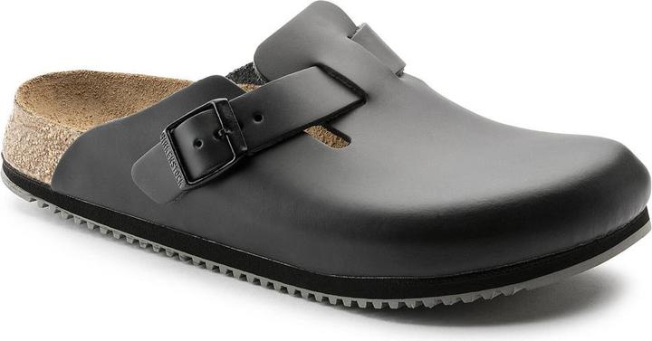 Actual product image Birkenstock Boston Super Grip Natural Leather Normal (43)