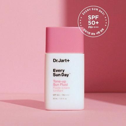 Actual product image Dr. Jart+ EVERY SUN DAY Tone-up Sun Fluid (Suntan cream, SPF 50+, 30 ml)