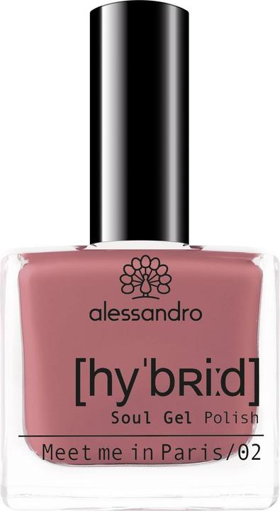 Produktbild Alessandro Nagellack Hybrid 106 Meet me in Paris (106 Meet me in Paris, Gel-Effekt Nagellack)