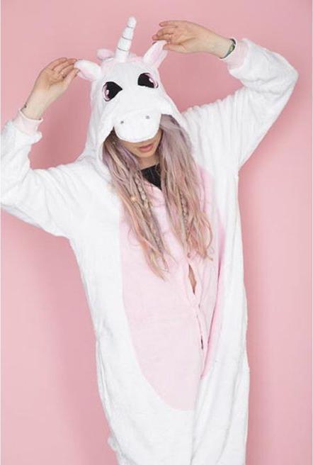 Produktbild MU Classic Onesie Einhorn Pyjama (M)