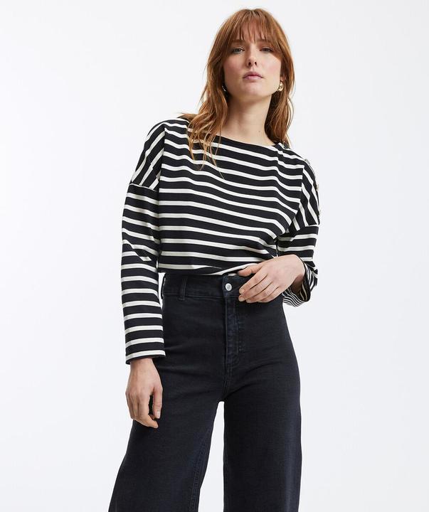 Produktbild La Redoute Collections Ringelshirt Signature AIMIE mit lockerer Schnittform (38)