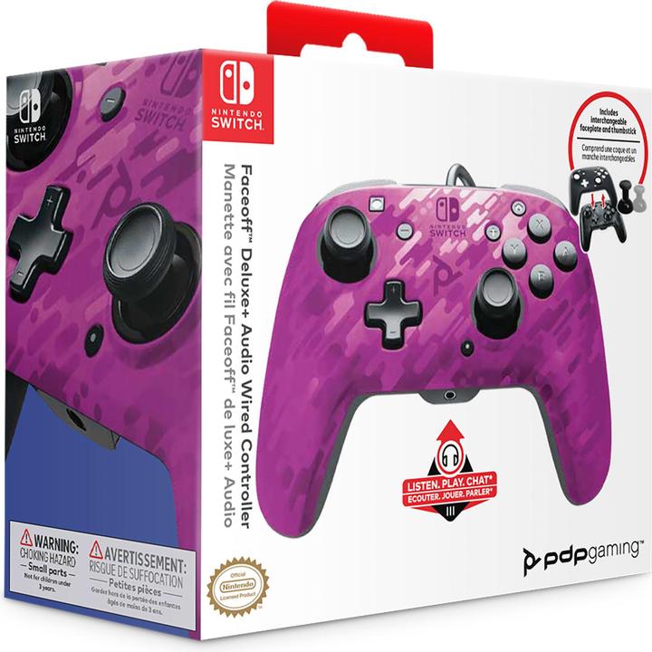 Productafbeelding PDP FaceOff Deluxe + Audio (Switch)