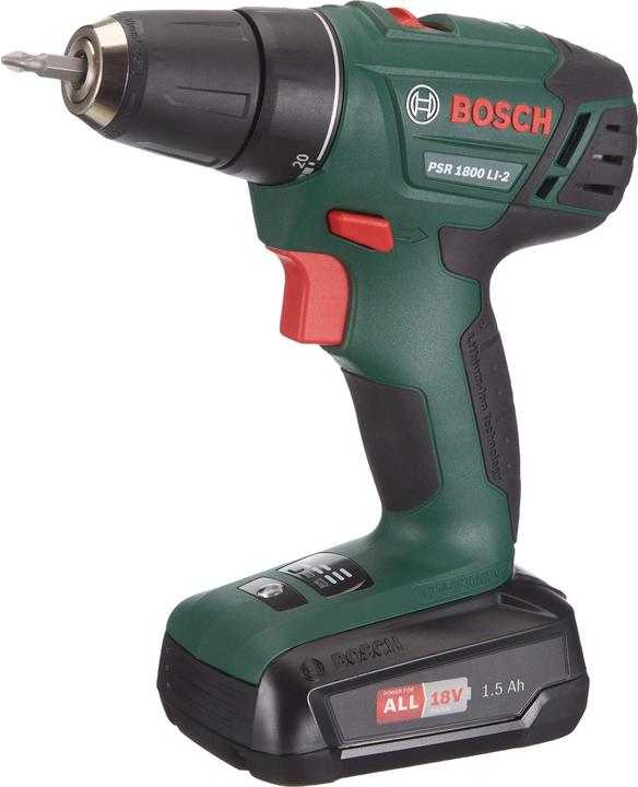 Bosch Home & Garden PSR 1800 LI-2 (Rechargeable battery operated)