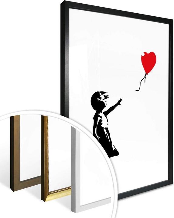 Produktbild Trenddeko Poster Banksy (7.5 x 7.5 x 97.5 cm)