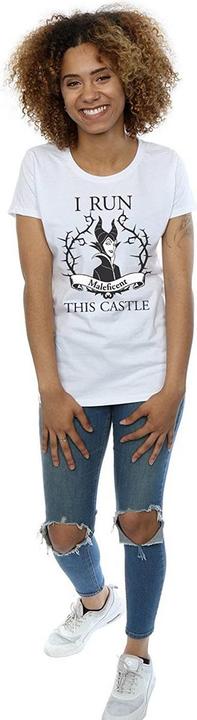 Image du produit Maleficent T-shirt en coton "I Run This Castle" pour femmes/femmes (L)
