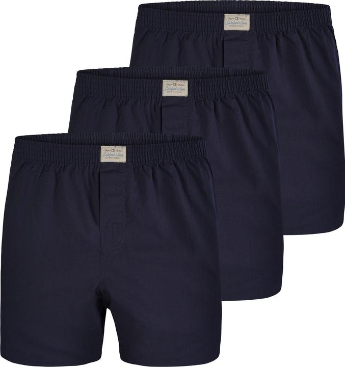 Immagine prodotto Lakeford & Sons Boxer Web confezione da 3 pezzi "Uni Dyed (XL, confezione da 3)