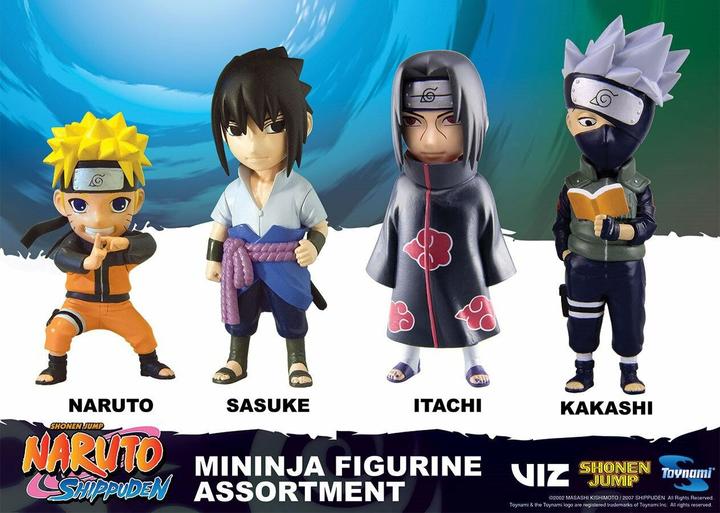 Actual product image Toynami Naruto Shippuden: Naruto - Mininja