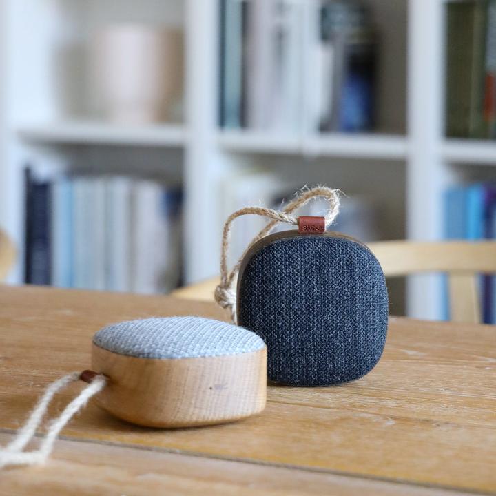 Image du produit SackIT Go Wood - Enceinte Bluetooth - Chêne fumé (8 h)