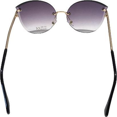 Produktbild Bekos Stylische Damen Sonnenbrille mit grau getönten Gläser