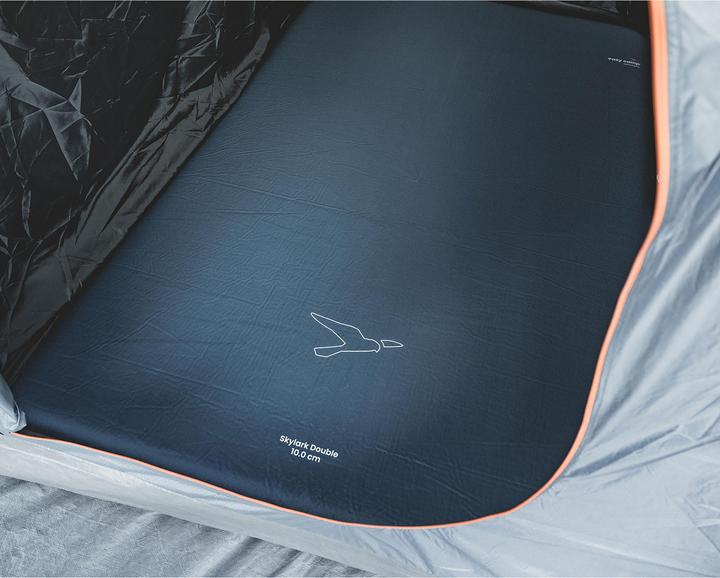 Actual product image Easy Camp Skylark Mat Double 10cm, Blue 300080 (blau, Modell 2025)