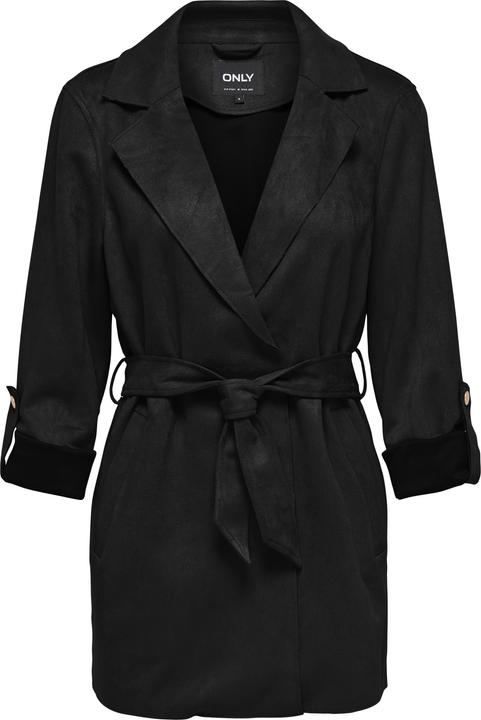 Only Reverskragen Ärmelbündchen mit Knopf Jacke Jacke