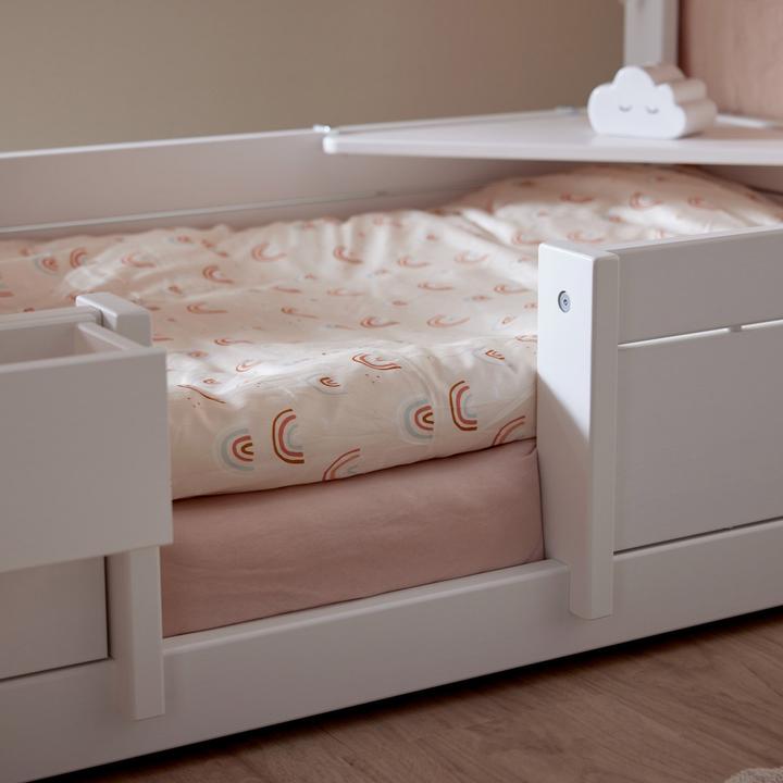 Produktbild Lifetime Kidsrooms Himmelbett 4 in 1 mit Himmel Fairy Dust,, Inkl. Roll Lattenrost (90 x 200 cm)