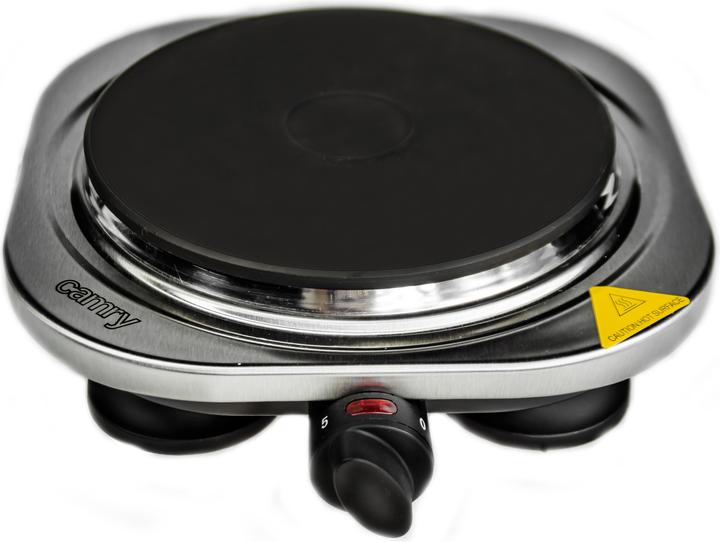 Immagine prodotto Camry CR 6511 Nero, Acciaio inox Piano di lavoro in ceramica 2 zone