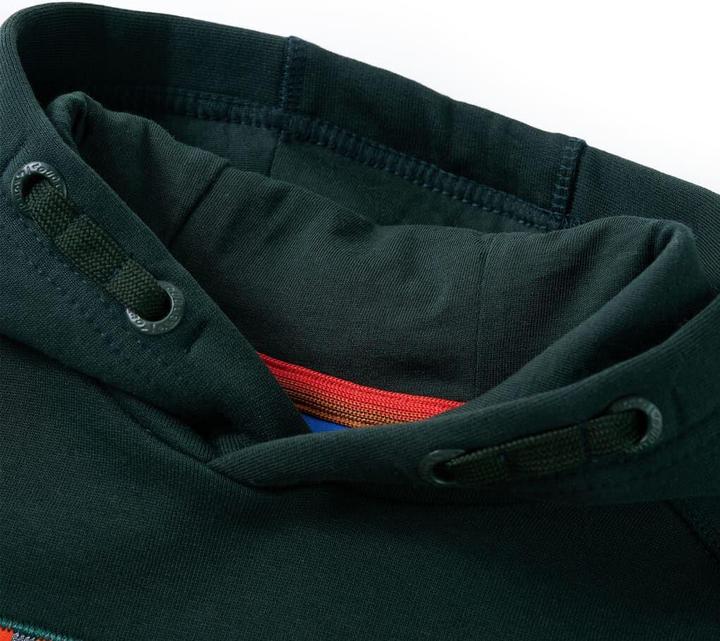 Image du produit VidaXL Sweat à capuche enfant vert foncé 140,Matériau : 92 (140)