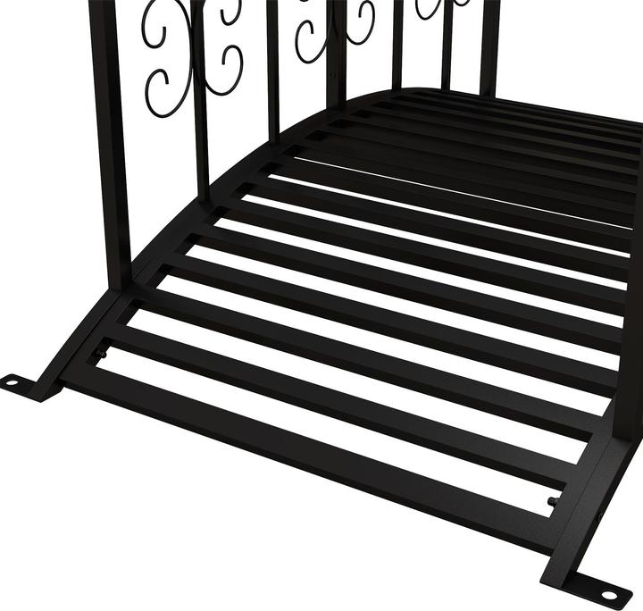 Produktbild Outsunny Gartenbrücke mit Ornamentgeländer
