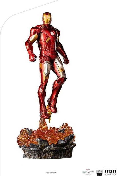 Produktbild Iron Studios ST Marvel Infinity Saga : Iron Man NY Battle 1/10 28cm